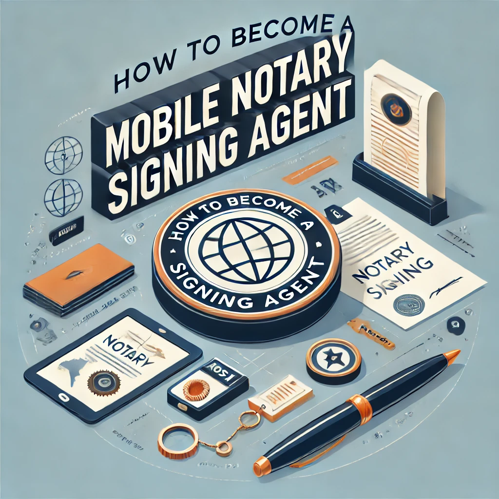 How to Become a Mobile Notary Signing Agent