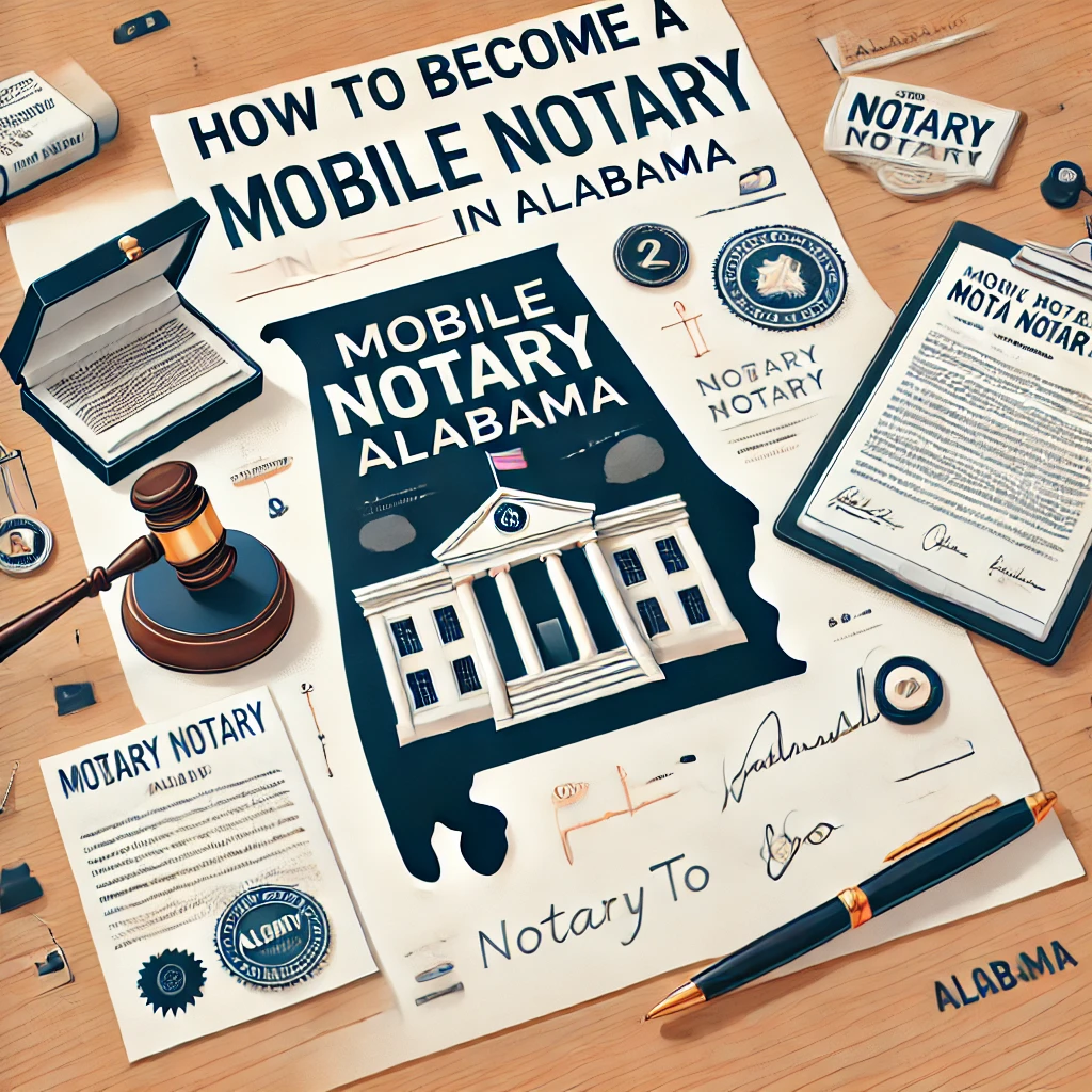 How to Become a Mobile Notary in Alabama