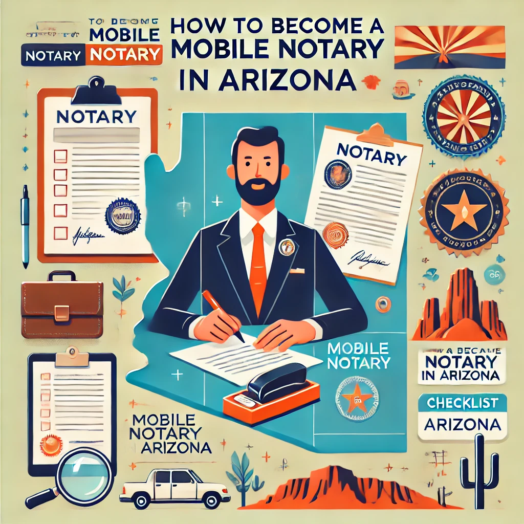 How to Become a Mobile Notary in Arizona