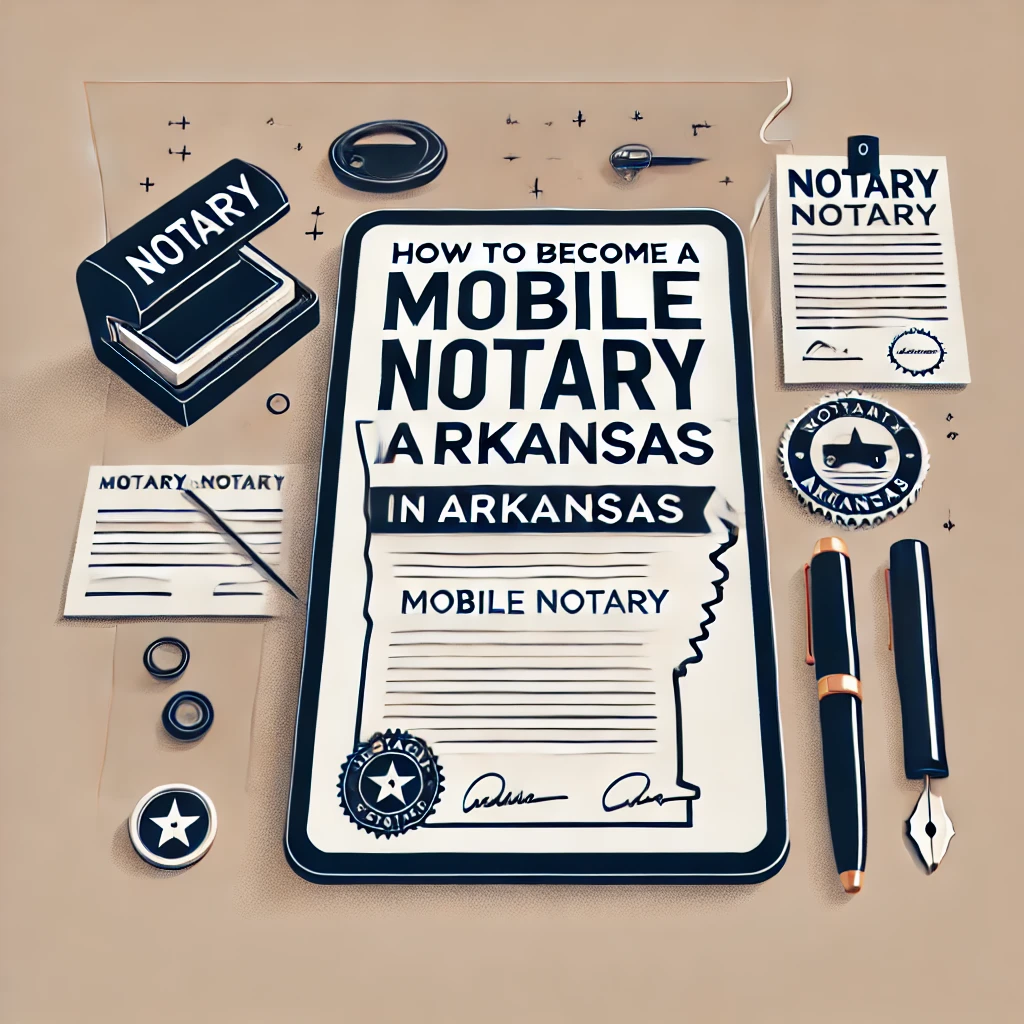 How to Become a Mobile Notary in Arkansas