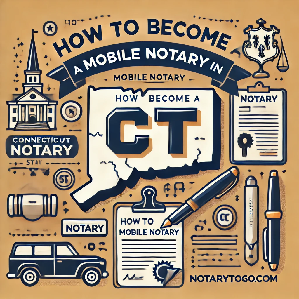 How to Become a Mobile Notary in CT