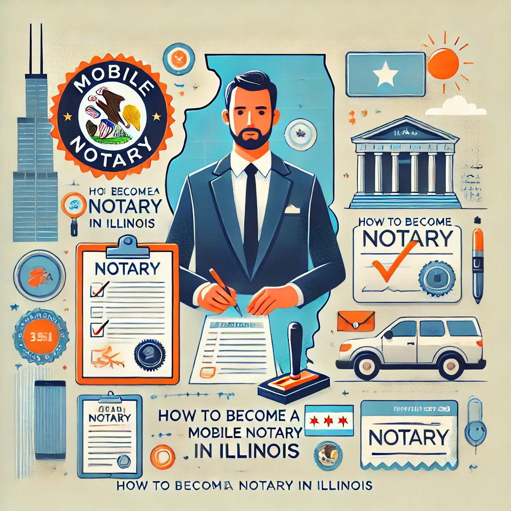 How to Become a Mobile Notary in Illinois