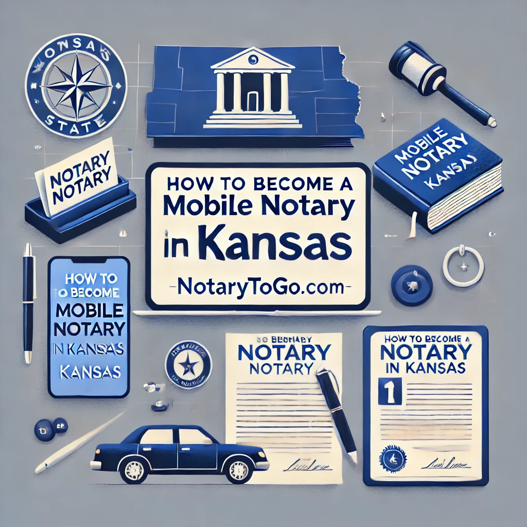 How to Become a Mobile Notary in Kansas