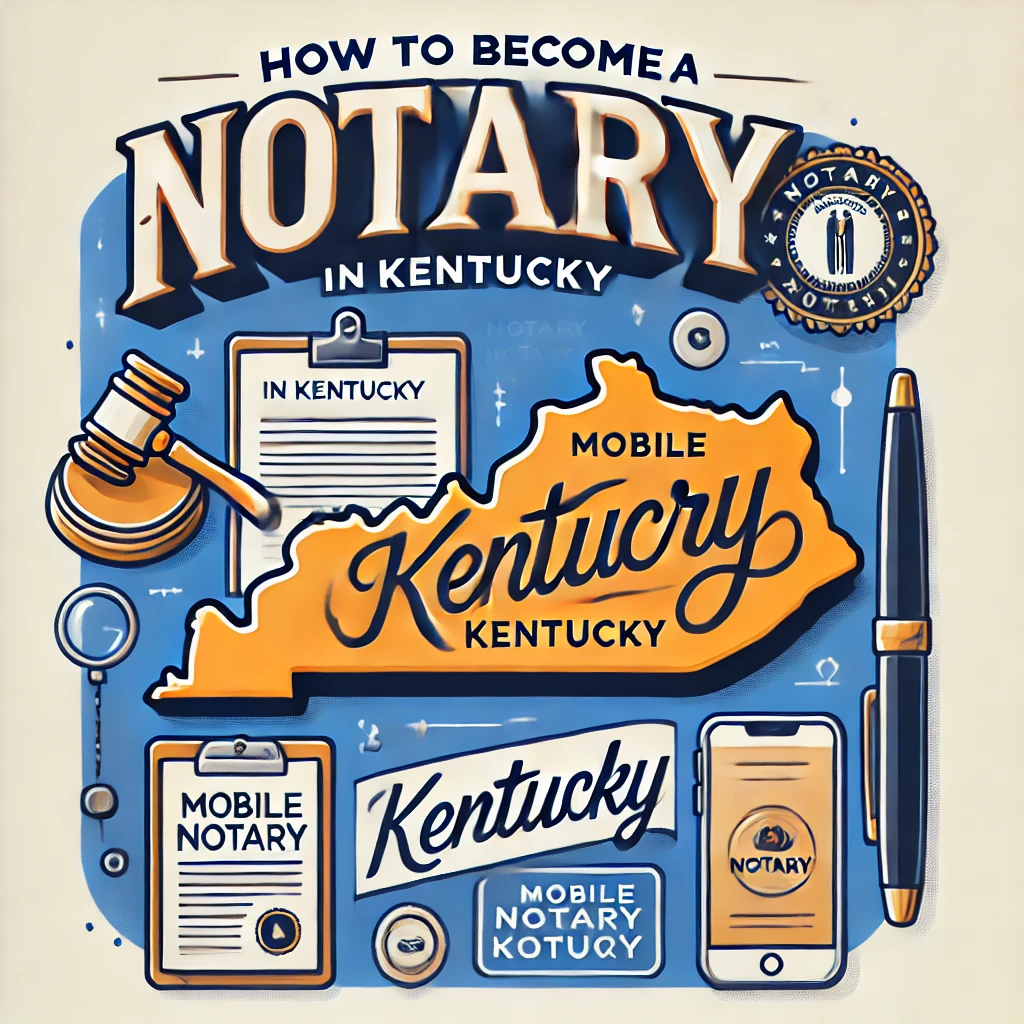 How to Become a Mobile Notary in Kentucky