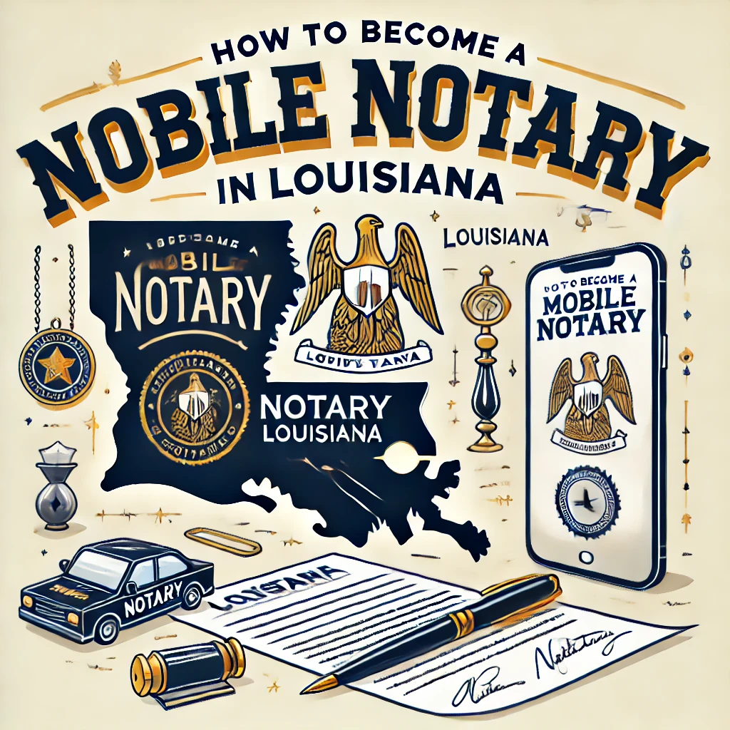 How to Become a Mobile Notary in Louisiana