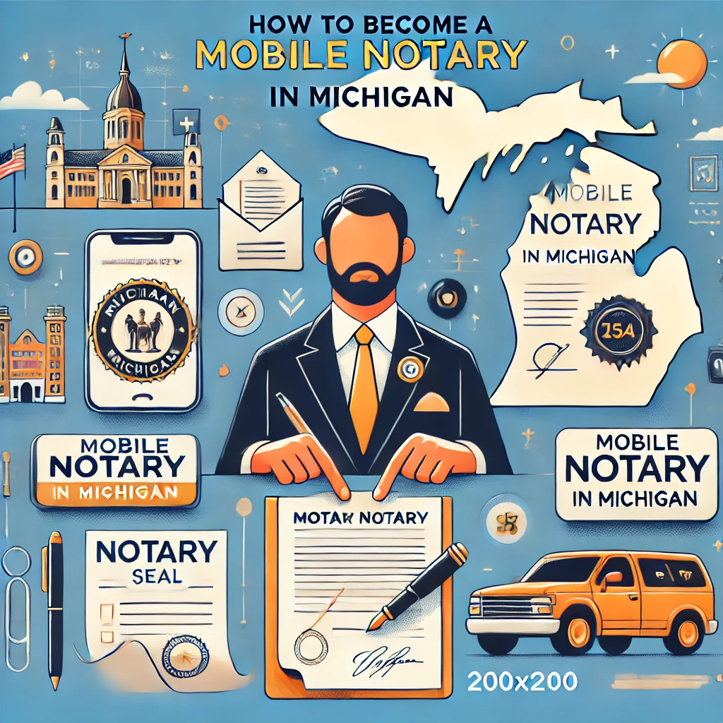 How to Become a Mobile Notary in Michigan