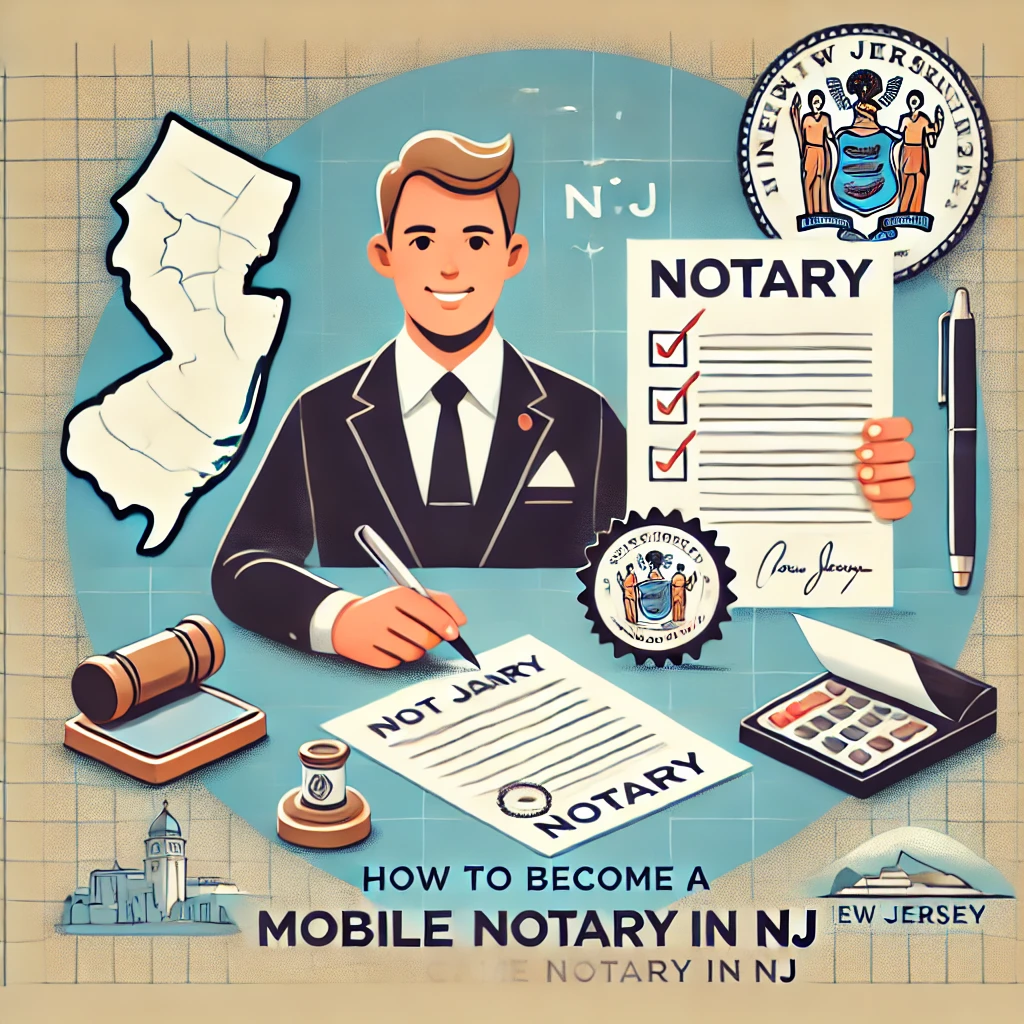 How to Become a Mobile Notary in NJ