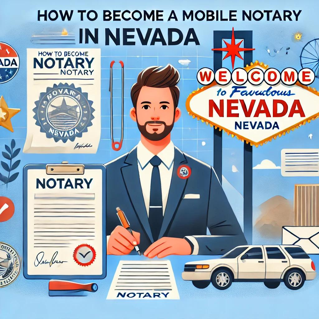 How to Become a Mobile Notary in Nevada