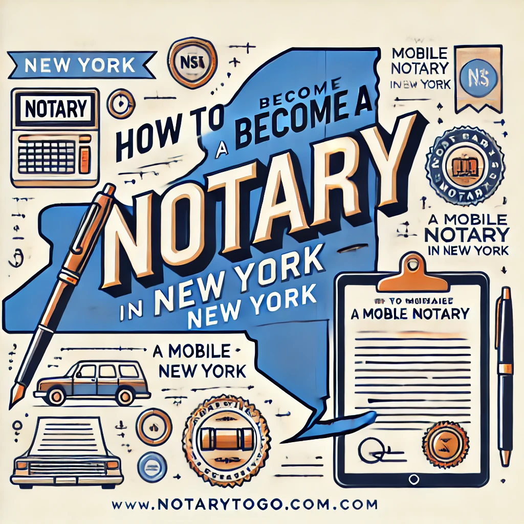 How to Become a Mobile Notary in New York