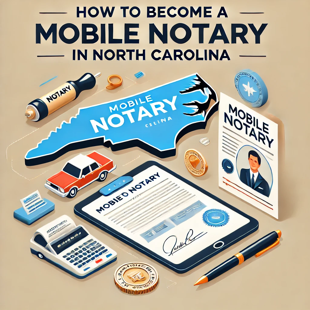 How to Become a Mobile Notary in North Carolina