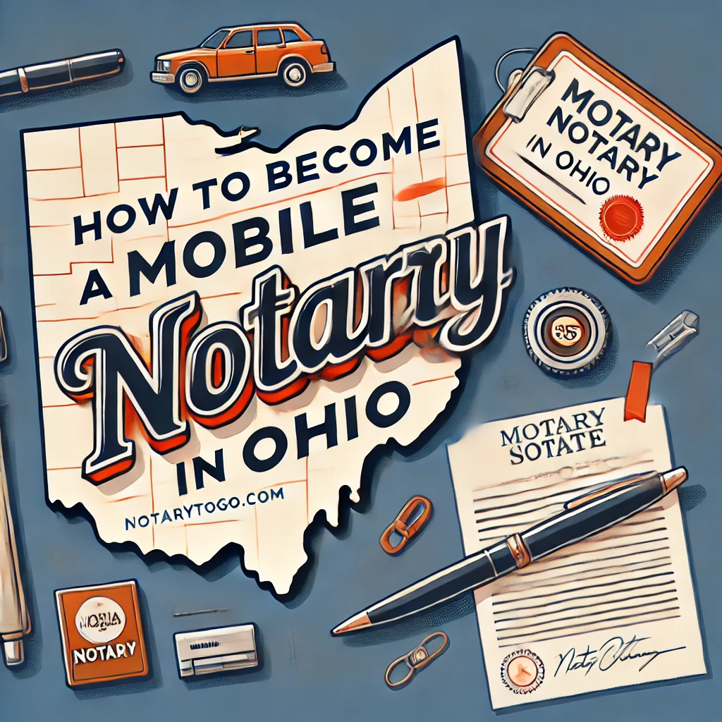 How to Become a Mobile Notary in Ohio