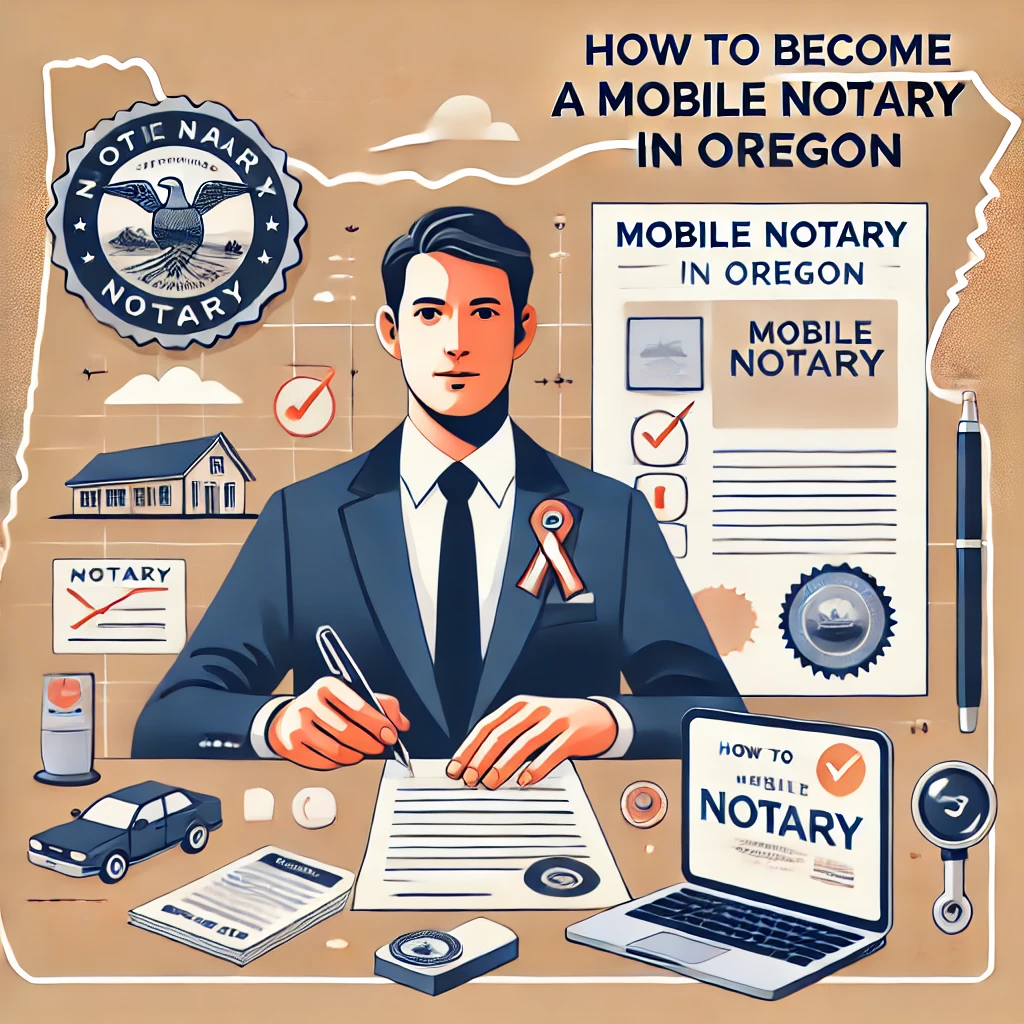 How to Become a Mobile Notary in Oregon