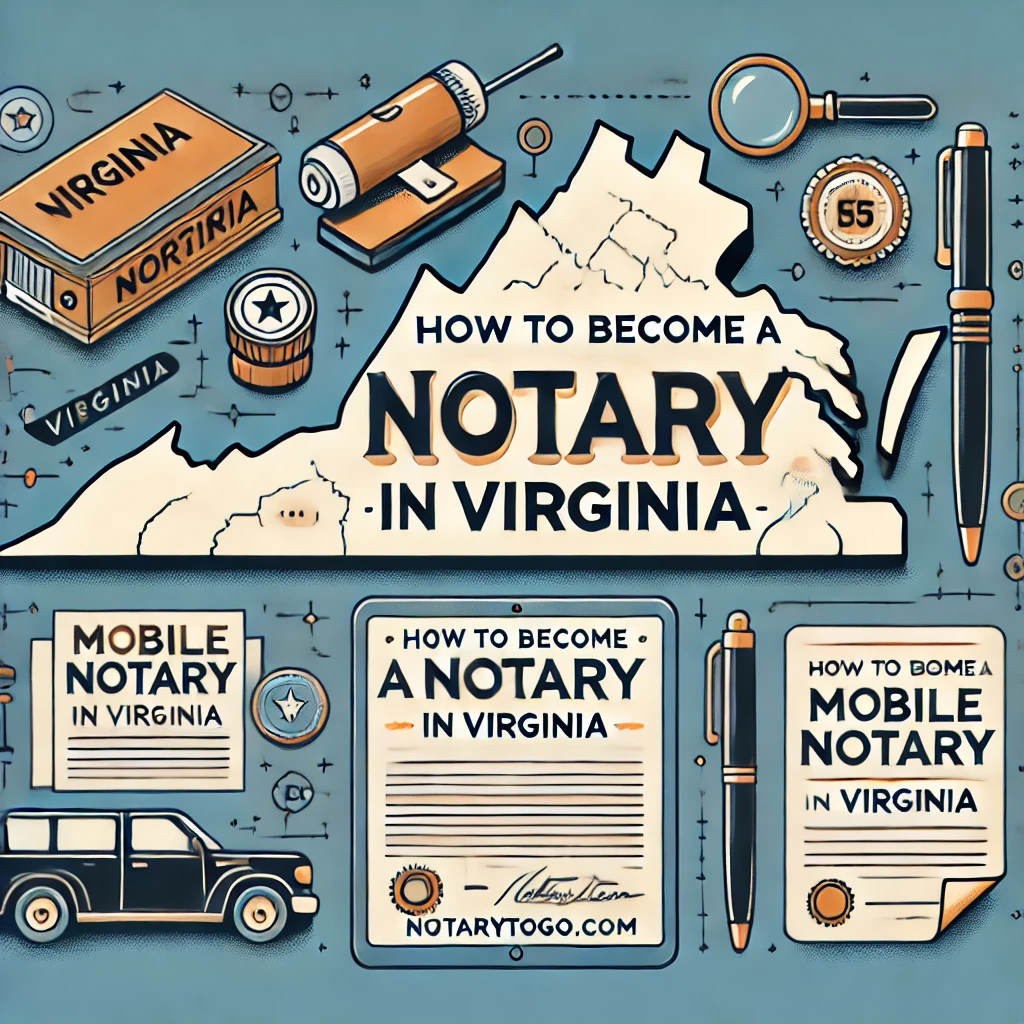 How to Become a Mobile Notary in Virginia