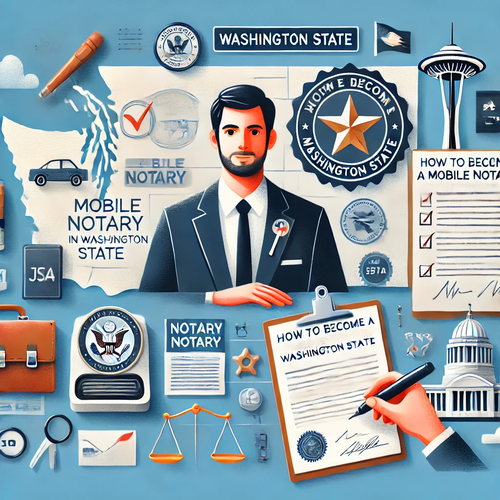 How to Become a Mobile Notary in Washington State