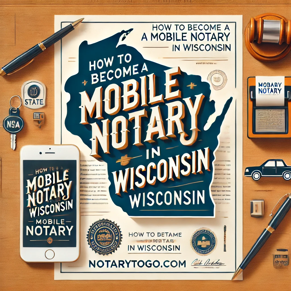 How to Become a Mobile Notary in Wisconsin